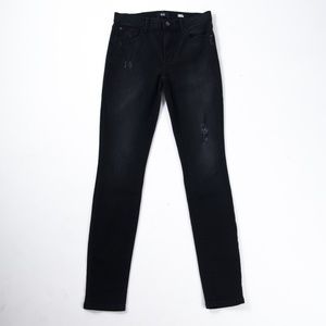 Made Gold Rosemont Black Distressed Skinny Jeans